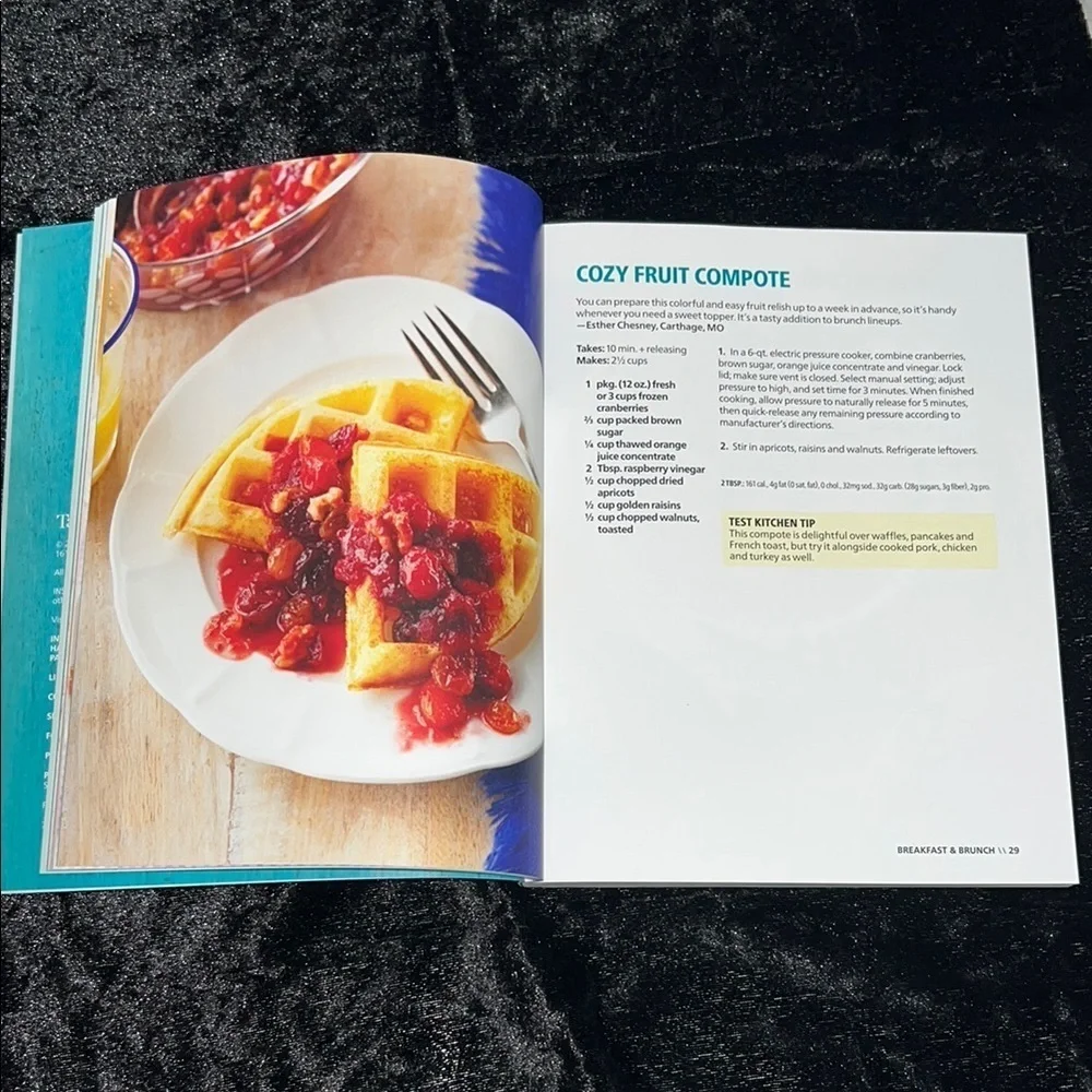 Taste of Home Blue Kitchen Cookbook
